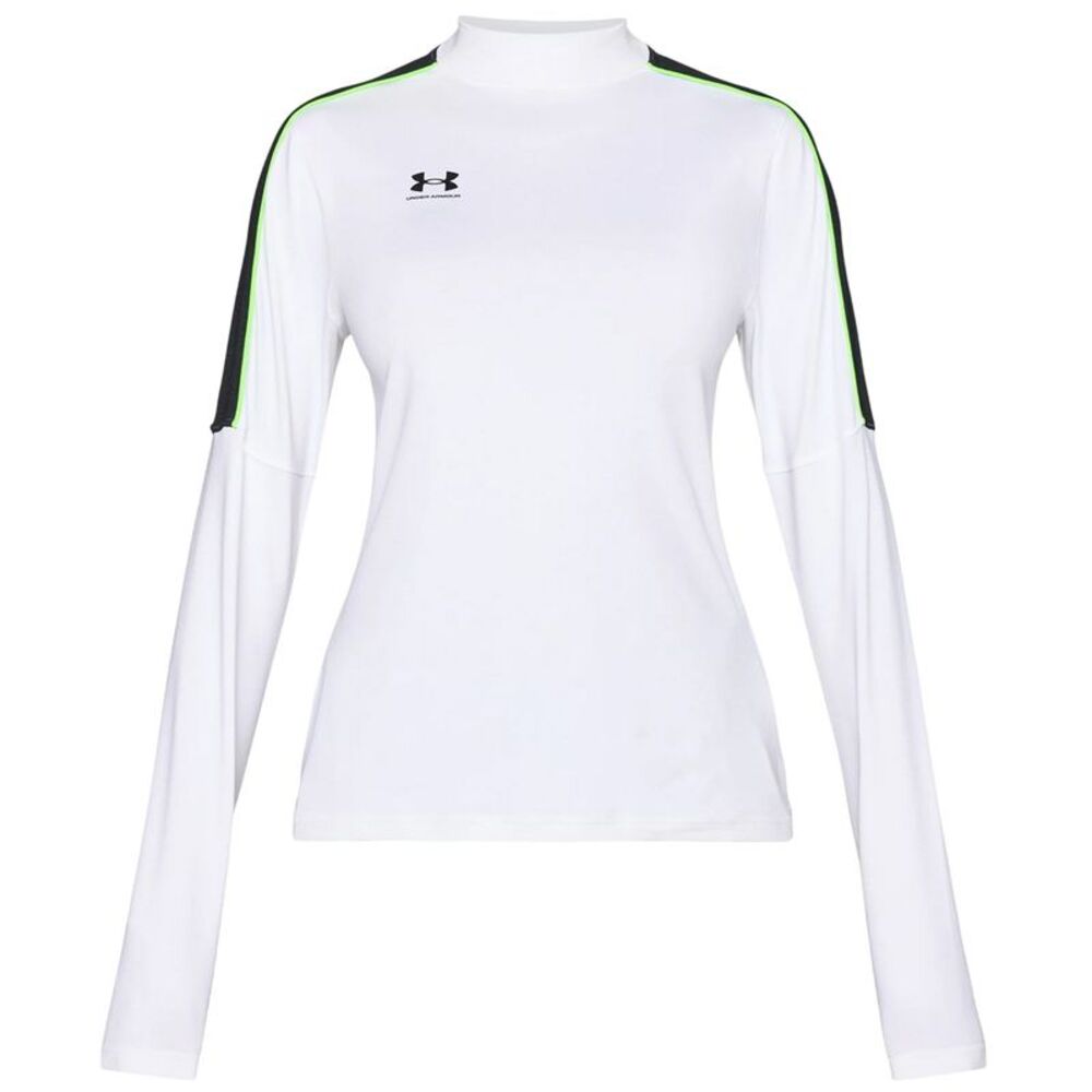 Under Armour Womens/Ladies Challenger Fitted Base Layer Top / White/Black